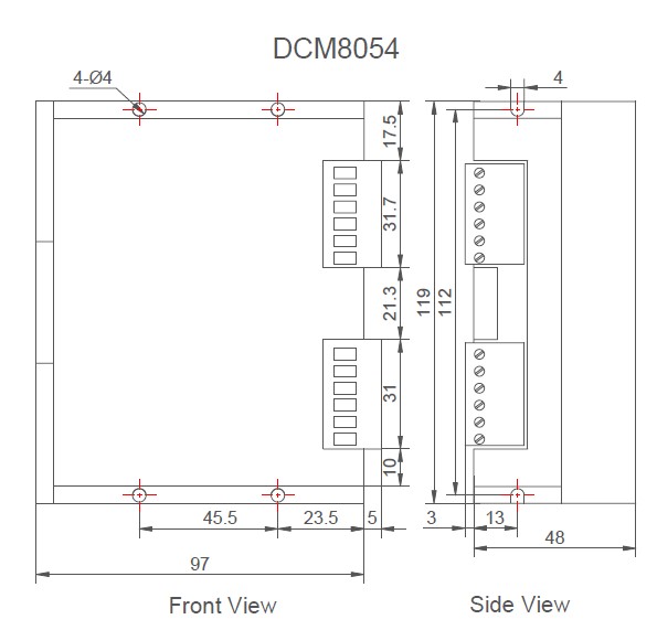 DCM8054 Drawing