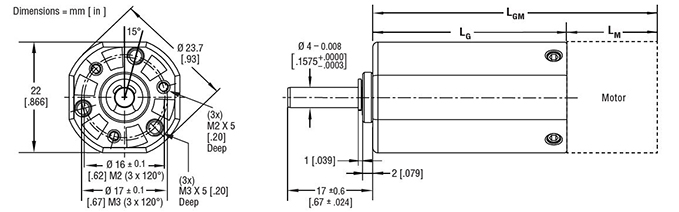 PLG24 Planetary Gearbox