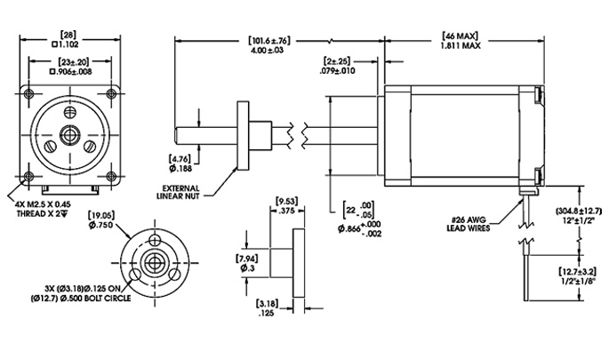 External Linear Actuator External Linear Actuator