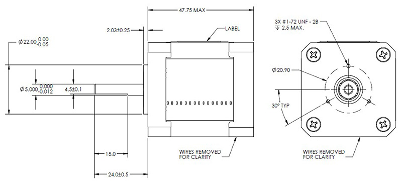 Size 17 DS Rotary Dwg